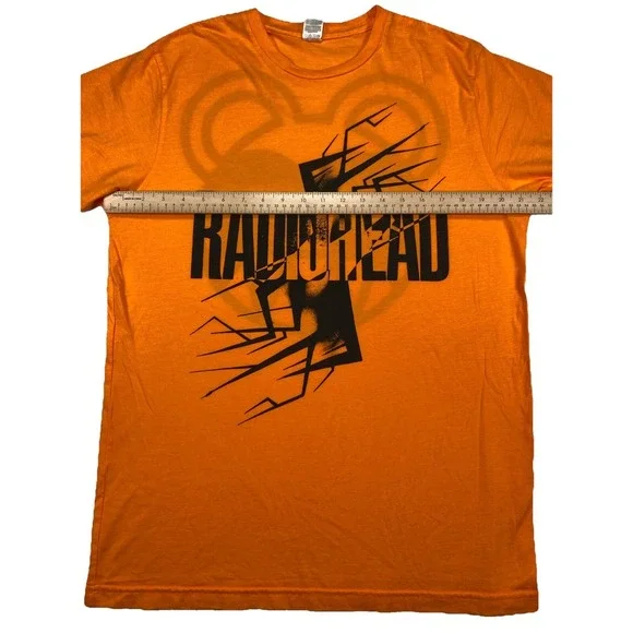 WASTE Clothing Radiohead Thom Yorke Men's XL Orange - Picture 4 of 5